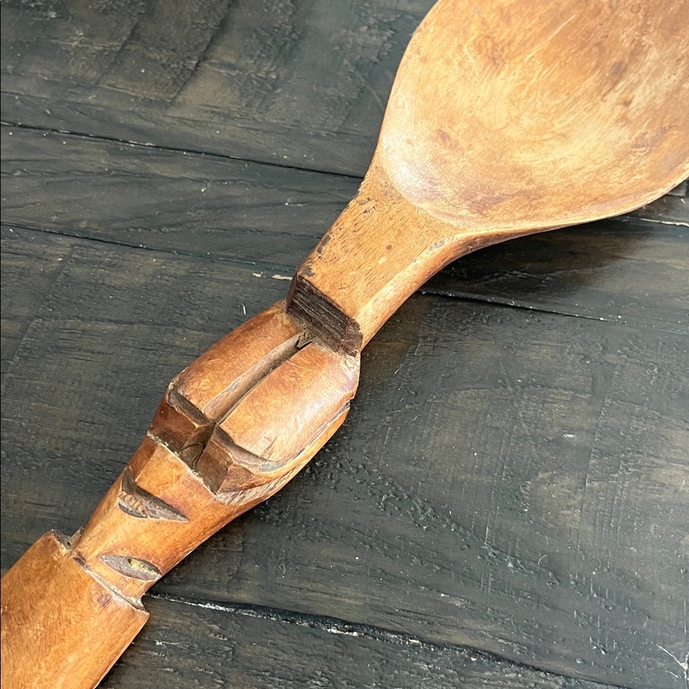 π·οΈ Handcrafted Decorative Wooden Spoon - Picture 3 of 8